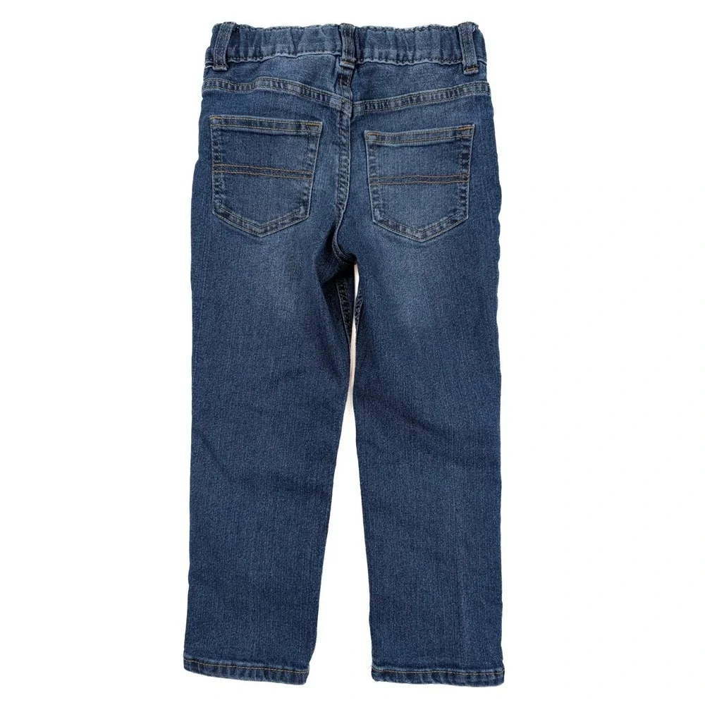 OshKosh B'Gosh Classic Fit Blue Denim Wash Straight Leg Jeans Kid's Size 5R‎